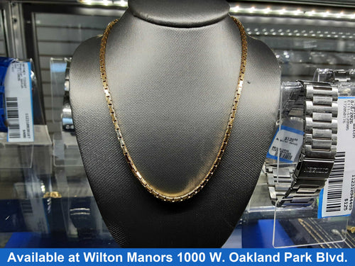 Box Chain - Yellow Gold 10k (.417) 14.5 grams 18 inch