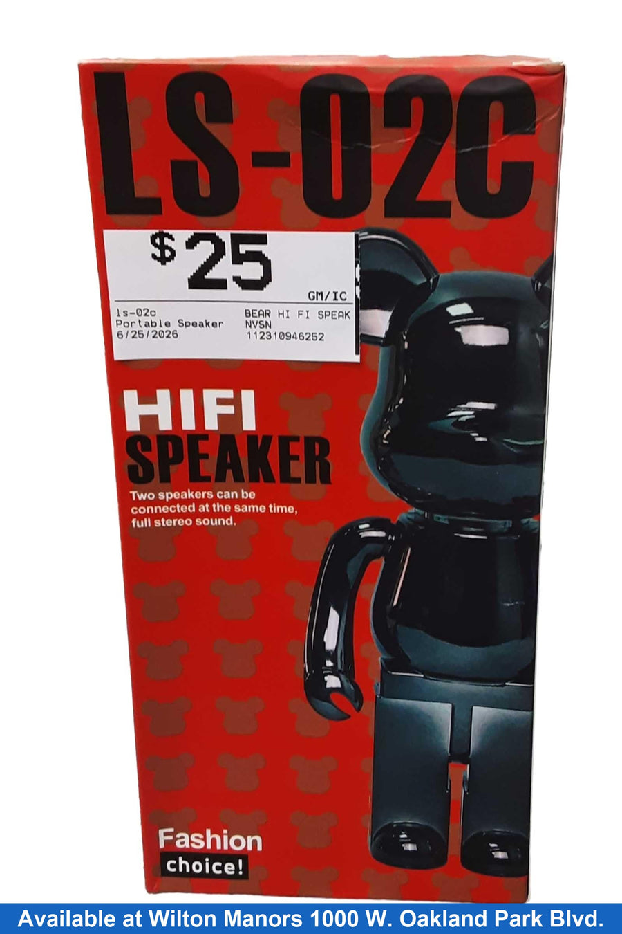 Ls-02c Bear Hi Fi Speaker Multi-color Portable Speaker