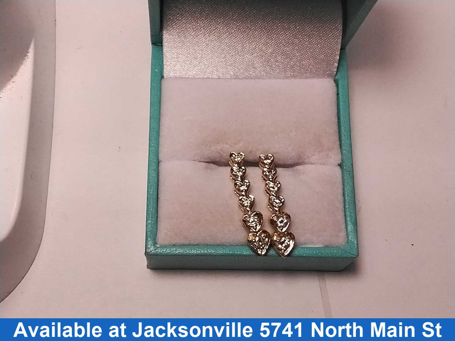 Earrings - Yellow Gold 14k (.585) 3 grams