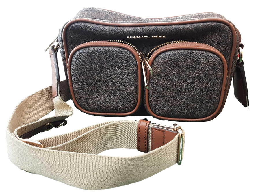 Michael Kors Ba-2404 Brown Purse / Handbag
