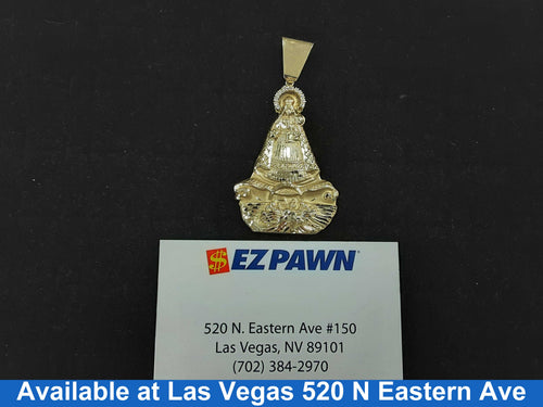 Religious Pendant - Yellow Gold 10k (.417) 20.3 grams