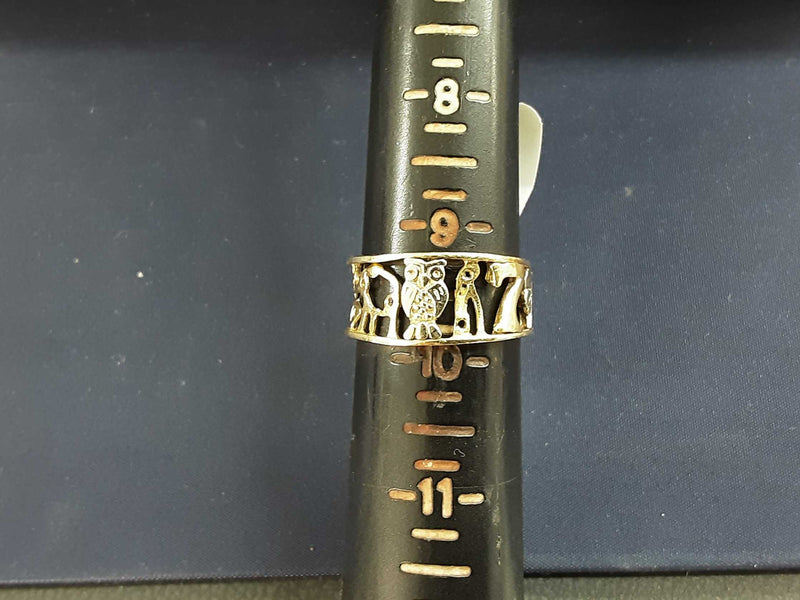 Yellow Gold 10k (.417) 4.2 grams Size 9.5