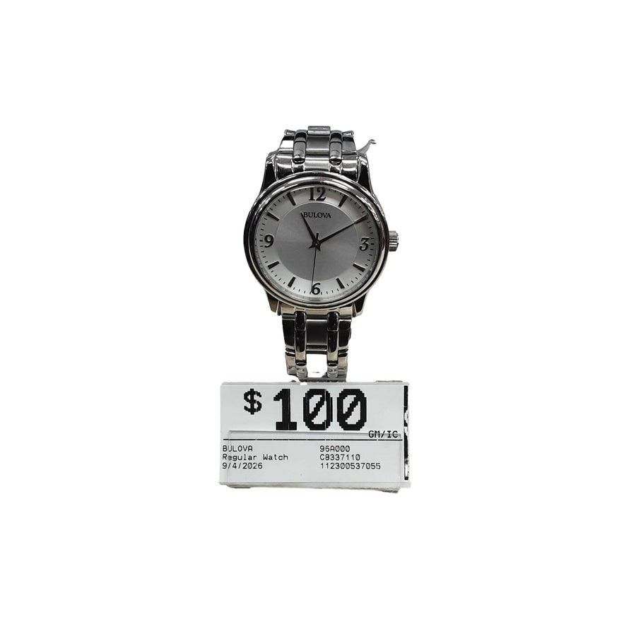 Bulova 96a000 Silver Regular Watch