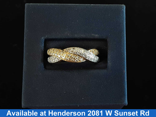 Women's Ring - Yellow Gold 14k (.585) 3.4 grams Size 7