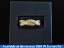 Women's Ring - Yellow Gold 14k (.585) 3.4 grams Size 7