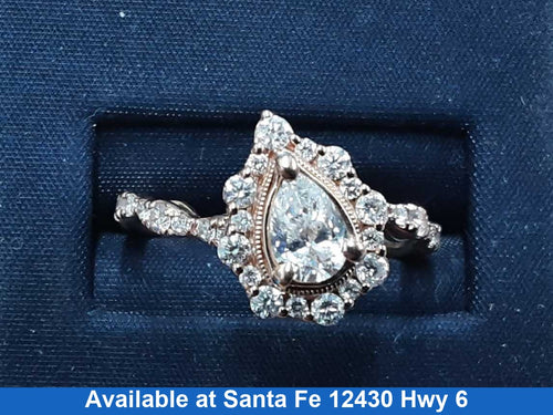 Women's Ring - Rose Gold 14k (.585) 3.3 grams Size 7.5