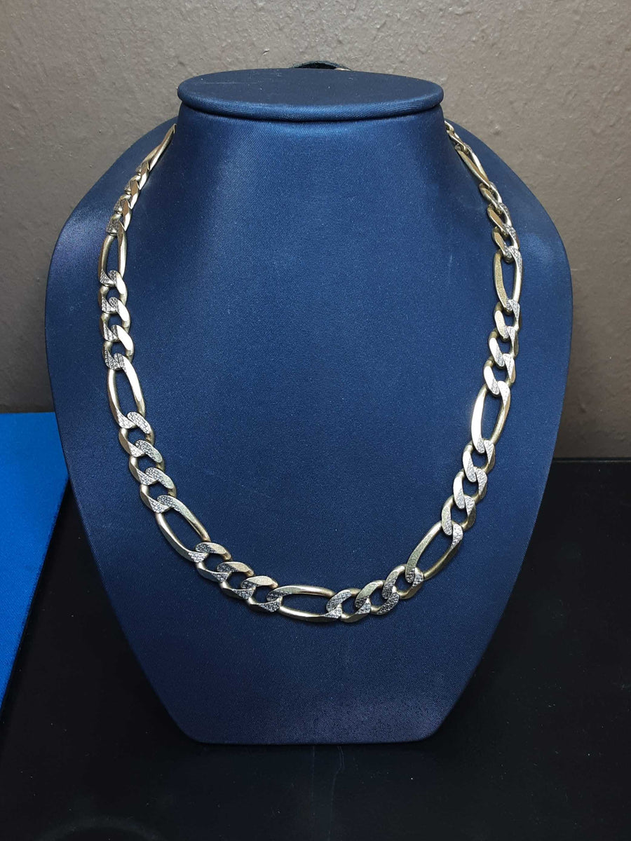 Figaro Chain - Yellow Gold 14k (.585) 62.8 Grams 24 Inch