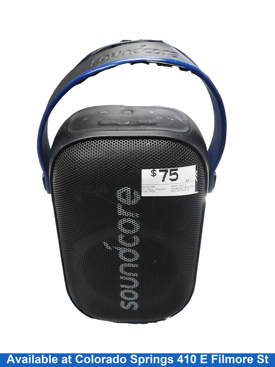 Soundcore Rave Neo 2 Black Portable Speaker