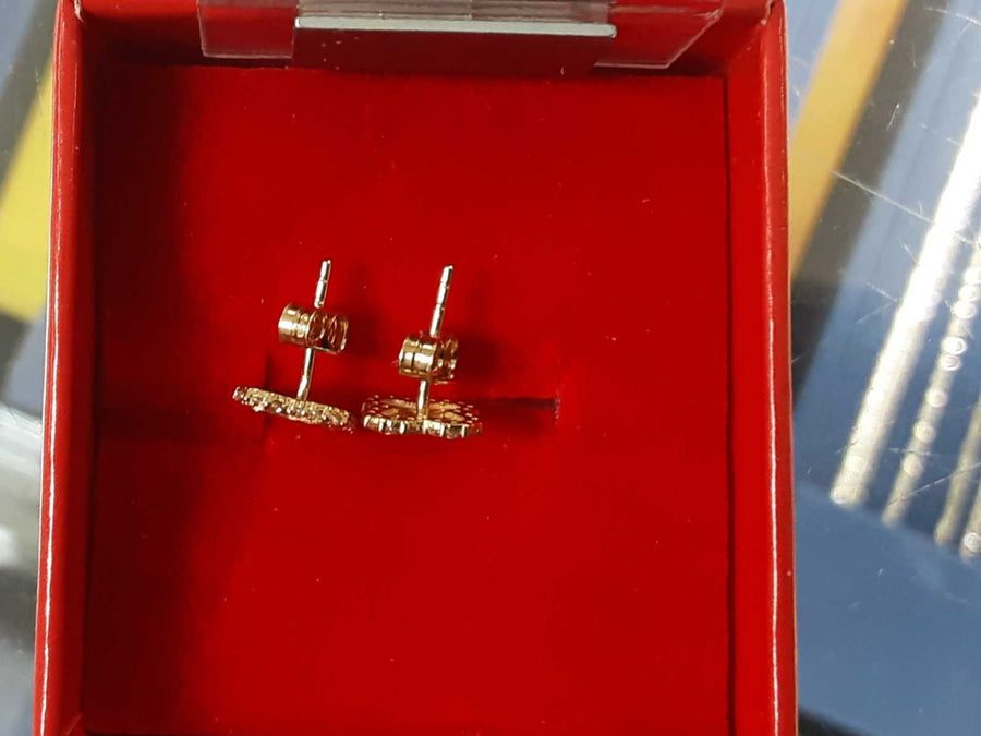 Earrings - Yellow Gold 14k (.585) 1.3 grams
