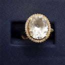 Women's Ring - Yellow Gold 10k (.417) 4.3 grams Size 7.5