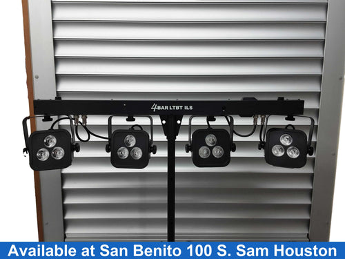 Chauvet Professional 4bar Ltbt Ils Black DJ Light