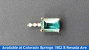 Diamond Pendant - Yellow Gold 14k (.585) 1 grams