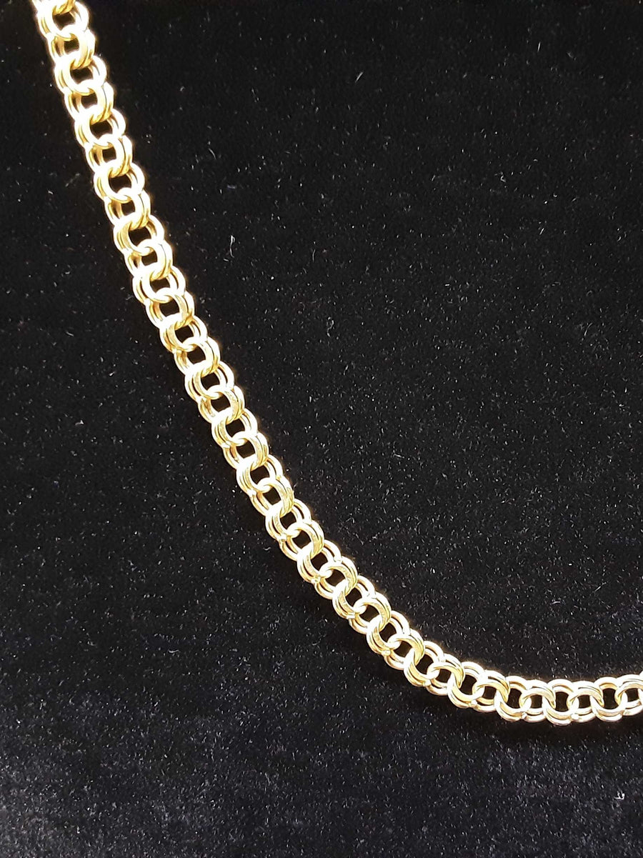 Cuban Link Chain - Yellow Gold 10k (.417) 11.6 grams 20 inch
