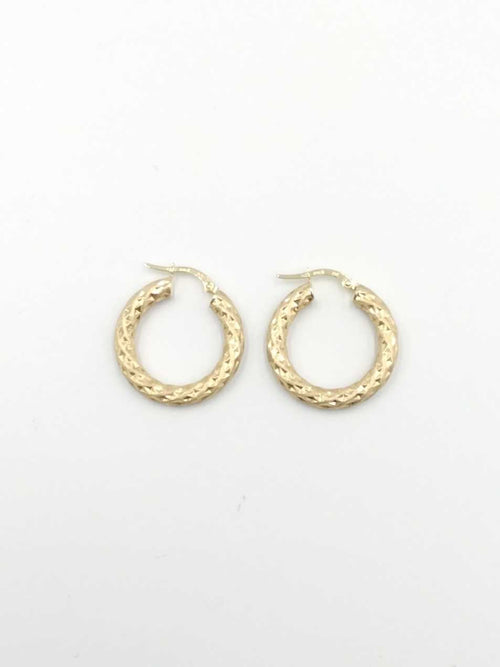 Bangle Earrings - Yellow Gold 14k (.585) 3.4 grams