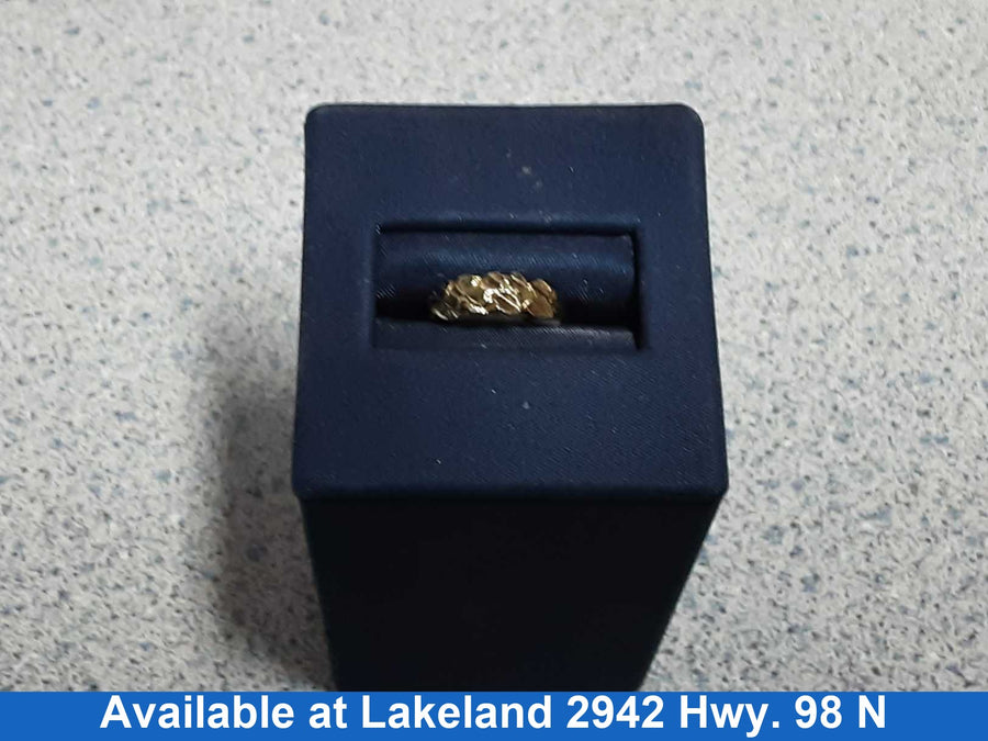 Women's Ring - Yellow Gold 10k (.417) 0.7 grams Size 2.5
