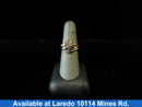 Women's Ring - Yellow Gold 10k (.417) 3.6 grams Size 20