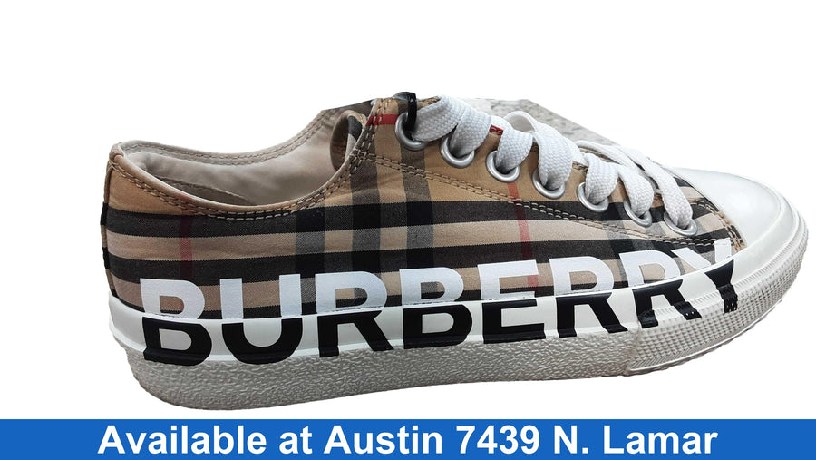 Burberry Larkhall Logo Vintage Check Beige / Tan