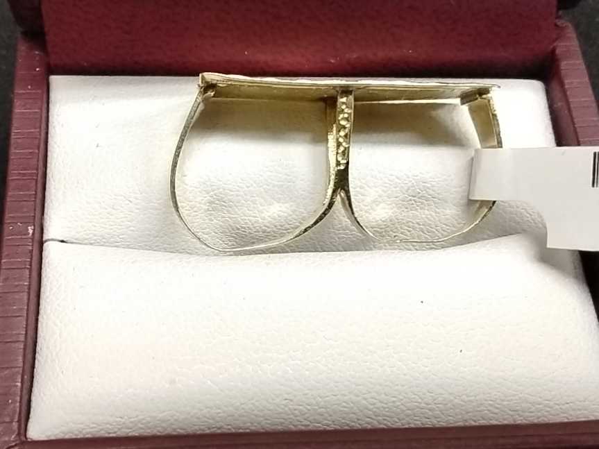 Men's Ring - Yellow Gold 14k (.585) 3.2 grams Size 20