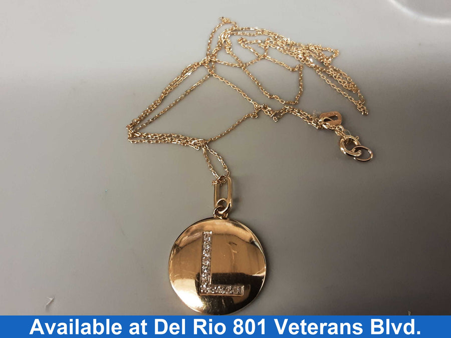 Pendant - Yellow Gold 14k (.585) 2.1 grams