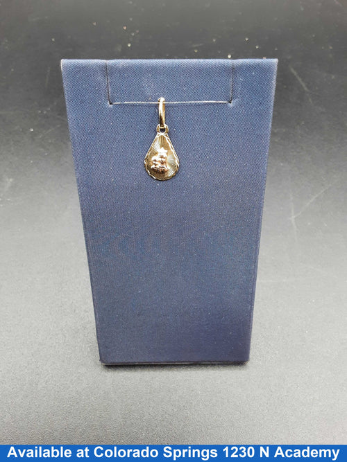 Religious Pendant - Yellow Gold 10k (.417) 0.6 grams