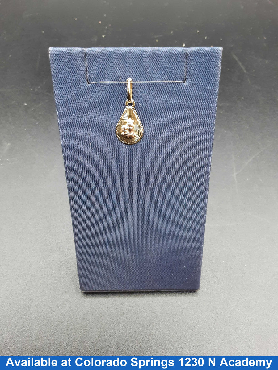Religious Pendant - Yellow Gold 10k (.417) 0.6 grams