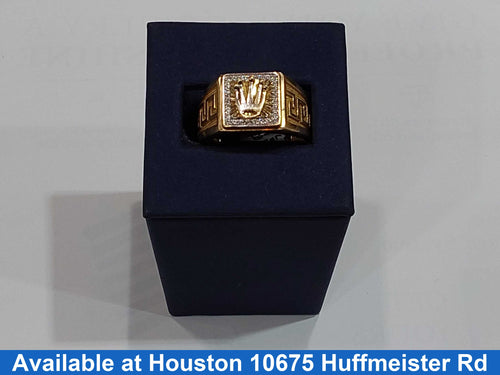 Men's Ring - Yellow Gold 14k (.585) 7.3 grams Size 11