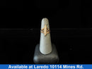Women's Ring - Yellow Gold 10k (.417) 1.7 grams Size 20