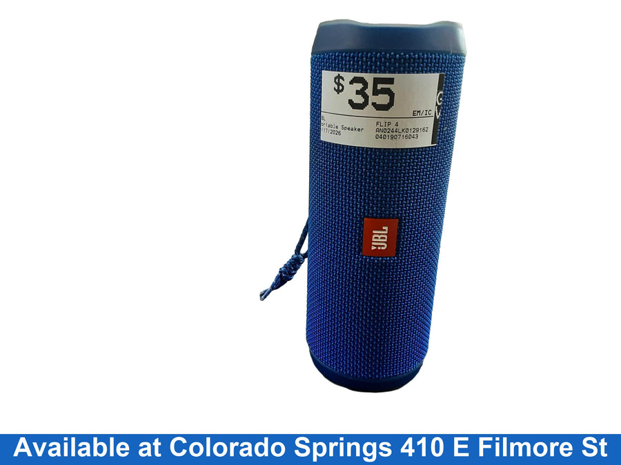Jbl Flip 4 Blue Portable Speaker