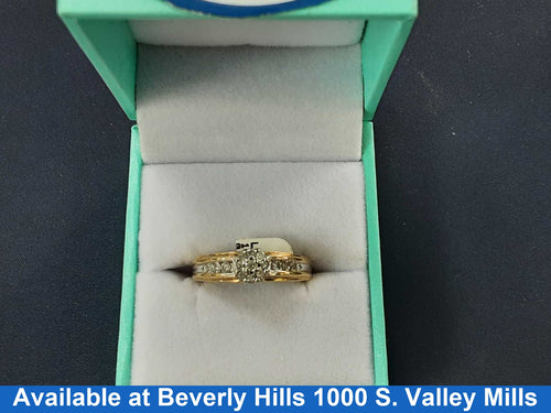 Women's Ring - Yellow Gold 10k (.417) 4 grams Size 8