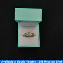 Ring - Wedding Band - White Gold 14k (.585) 3.9 grams Size 8