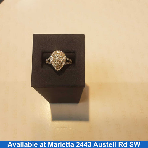 Women's Ring - White Gold 14k (.585) 4.3 grams Size 6