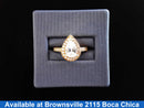 Women's Ring - Yellow Gold 10k (.417) 3.2 grams Size 7.5