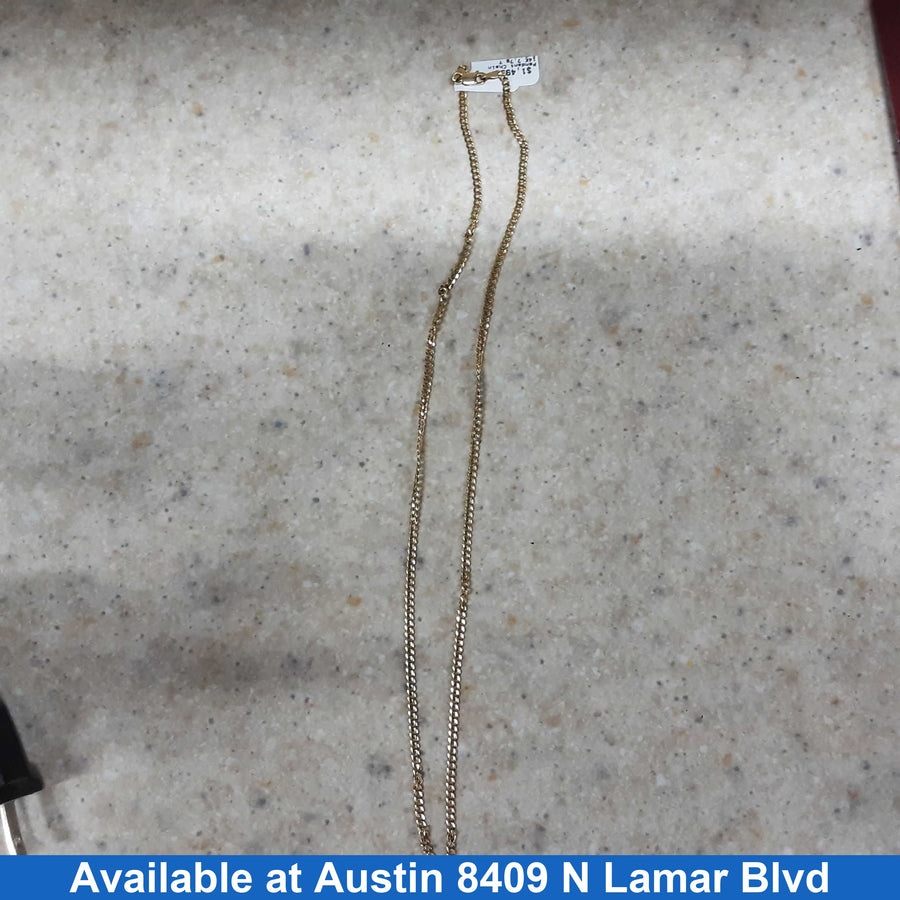 Chain - Yellow Gold 14k (.585) 7.7 grams 22 inch