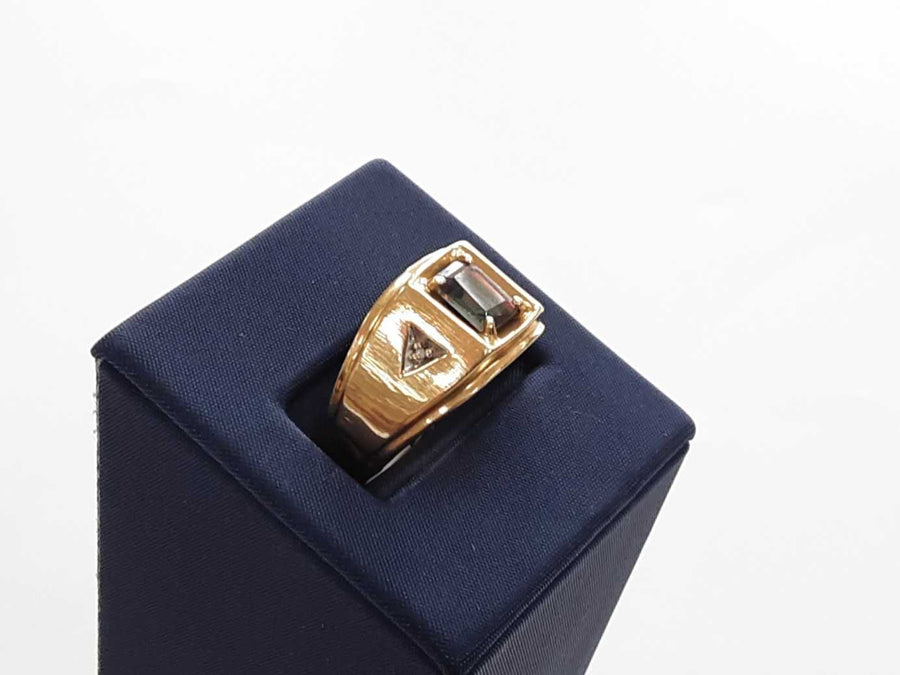 Men's Ring Yellow Gold 10k Size 10.5