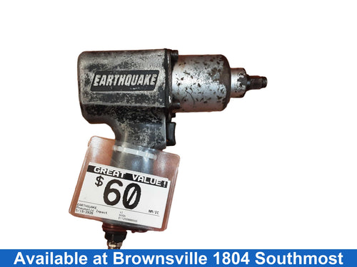 Earthquake Vi Silver Pneumatic Impact Drill