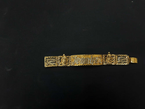 Bracelet - Yellow Gold 10k (.417) 17.4 grams 7 inch