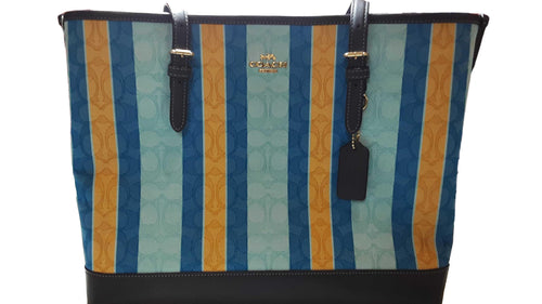 Coach C2140-c4088 Blue Purse / Handbag