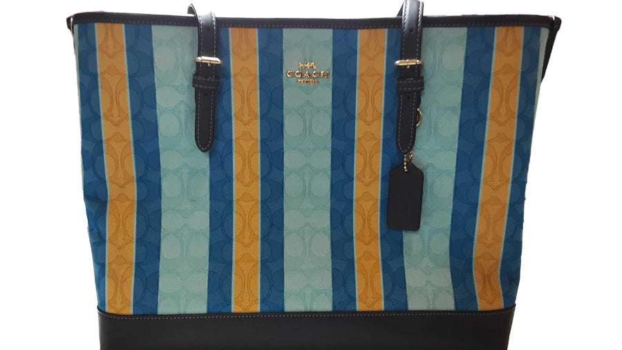 Coach C2140-c4088 Blue Purse / Handbag