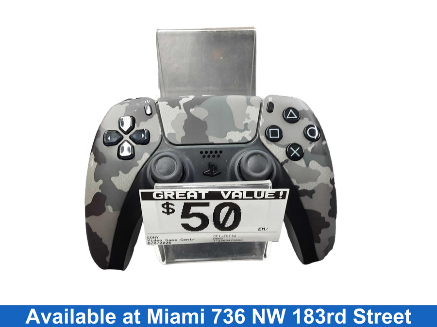 Sony Cfi-zct1w Camo Gaming Controller