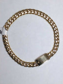 Cuban Link Bracelet - Yellow Gold 10k (.417) 29.9 grams 9 inch