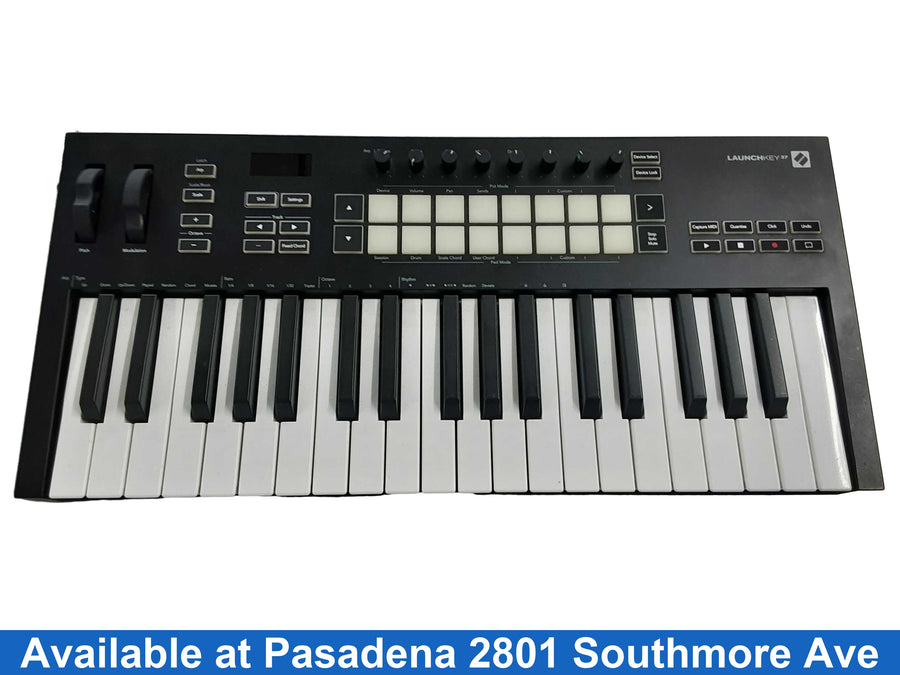 Novation Launchkey 37 Black Midi Keyboard Controller