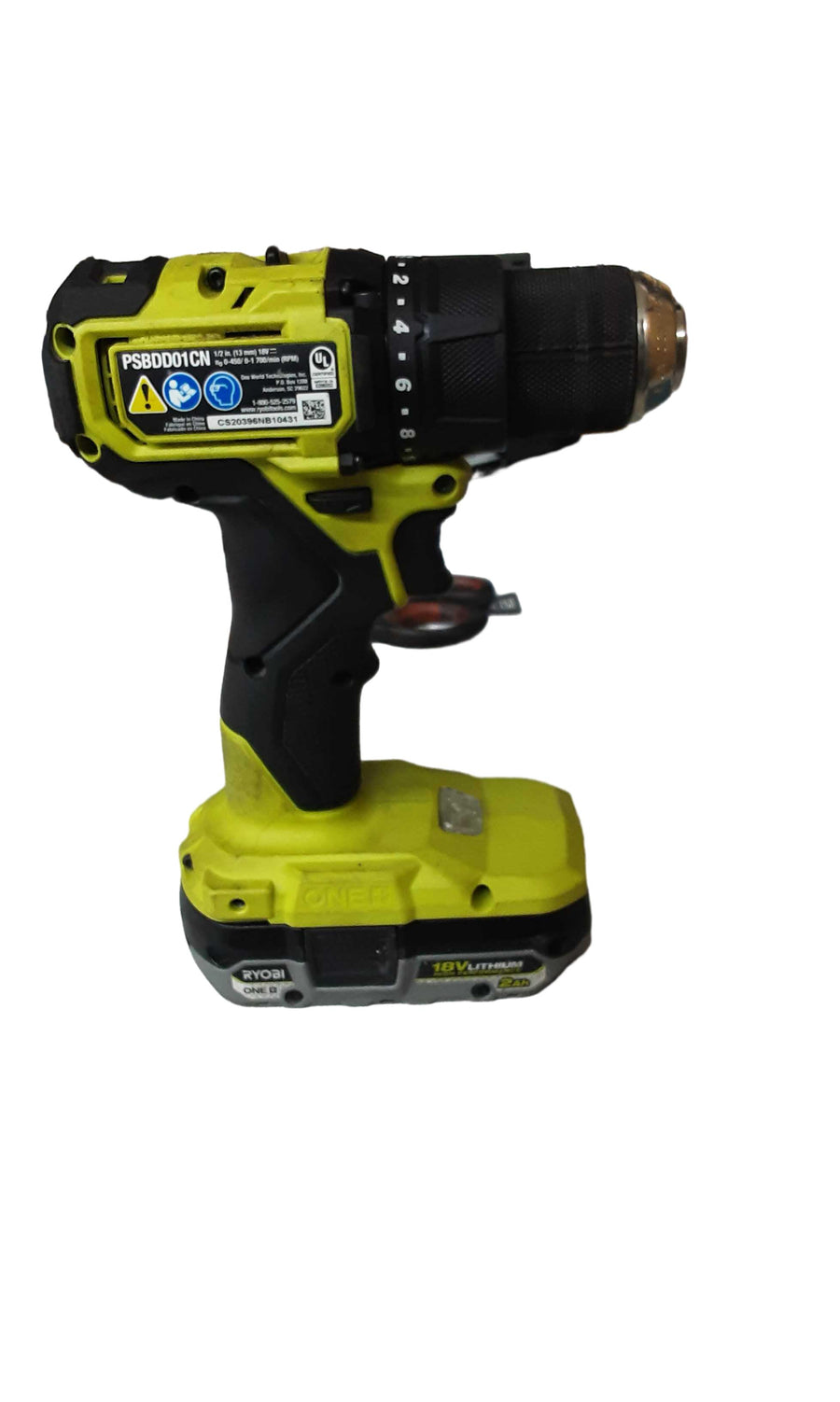 Ryobi Psbdd01cn Green Cordless Impact Drill