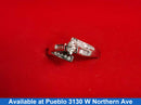 Women's Ring - White Gold 10k (.417) 3.1 grams Size 20