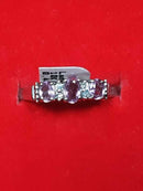Women's Ring - White Gold 10k (.417) 2.2 grams Size 7