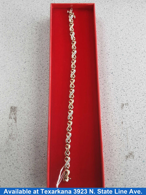 Bracelet - Yellow Gold 10k (.417) 10.6 grams 8 inch