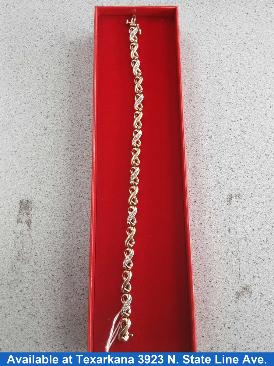 Bracelet - Yellow Gold 10k (.417) 10.6 grams 8 inch