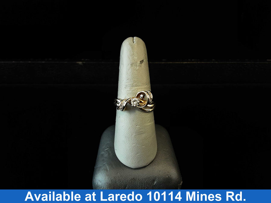 Women's Ring - Yellow Gold 14k (.585) 4.4 grams Size 7
