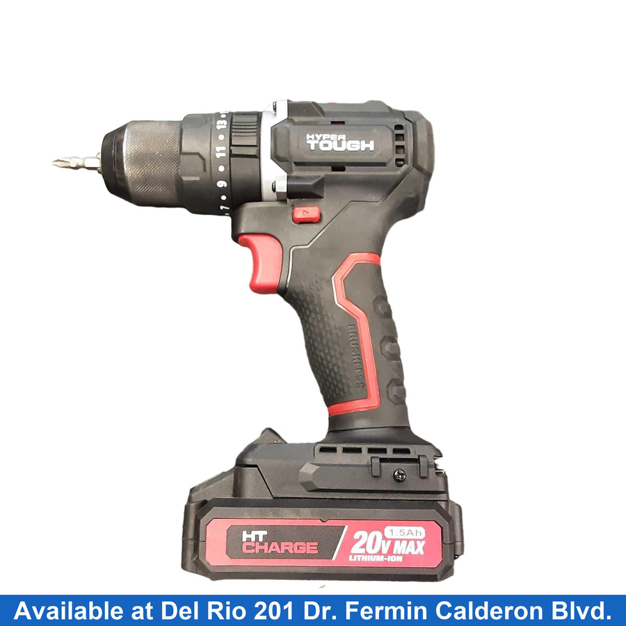Hyper Tough 6080 Black Cordless Hammer Drill