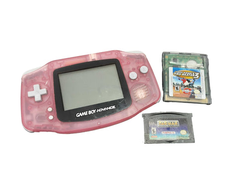 Nintendo Agb-001 Pink Video Game Console