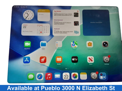 Apple A2696__ipad 10th Gen Blue Tablet